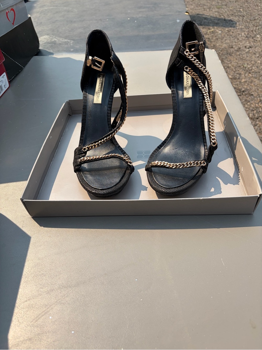 Black Matte Tejus Women's Heel - Picture 2 of 4